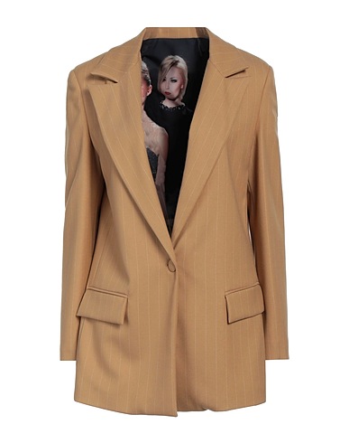 CRISTINAEFFE Blazer Camel 63% Polyester, 34% Viscose, 3% Elastane