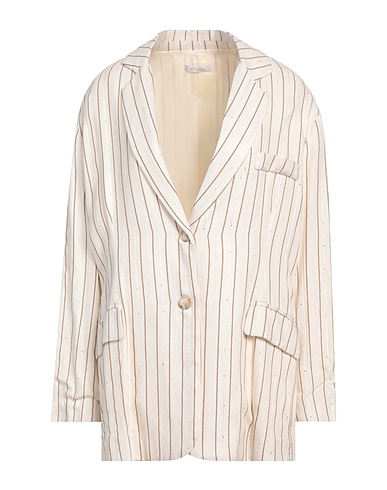 MOTEL Blazer Ivory 77% Viscose, 21% Polyester, 2% Metal