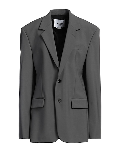 MSGM Blazer Lead 96% Virgin Wool, 4% Elastane