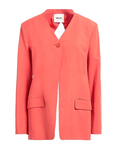 DIXIE Jackett Orange 62% Viskose, 38% Leinen