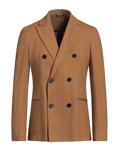 TONELLO Blazer Camel 98% Virgin Wool, 2% Elastane