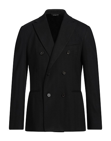 TONELLO Blazer Black 98% Virgin Wool, 2% Elastane