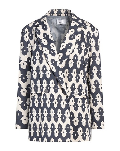 NIŪ Blazer Midnight blue 97% Cotton, 3% Elastane