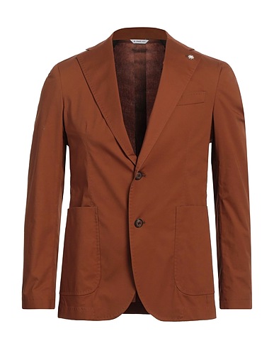 MANUEL RITZ Blazer Marrone 98% Cotone, 2% Elastan