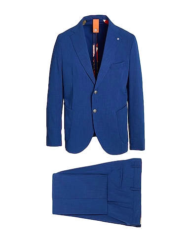 BHARNABA Suits Navy 70% Polyester, 24% Viscose, 6% Elastane
