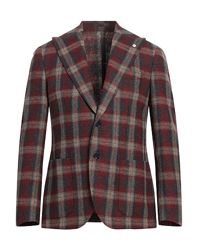L.B.M. 1911 Blazer Brick red 100% Virgin Wool
