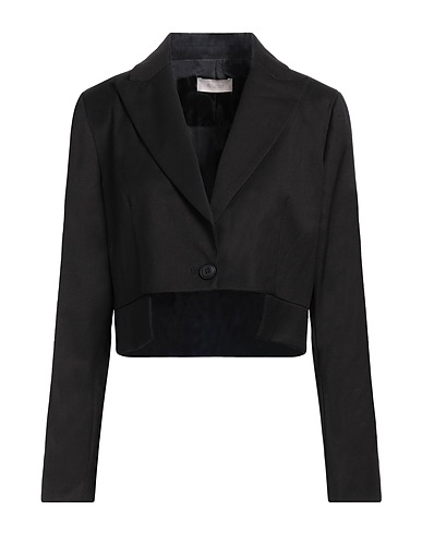 MOTEL Blazer Black 64% Polyester, 33% Viscose, 3% Elastane