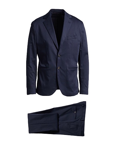 AT.P.CO Suits Midnight blue 58% Cotton, 40% Viscose, 2% Elastane