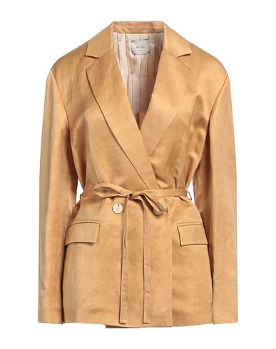 ALYSI Blazer CRÈME Sand 92% Linen, 8% Cupro