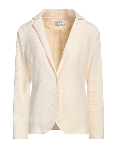NIŪ Blazer Ivory 56% Viscose, 40% Polyamide, 4% Elastane, Cotton