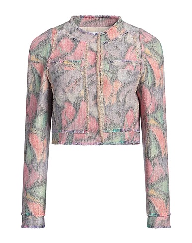MSGM Jacke Lila 45% Polyester, 24% Baumwolle, 18% Viskose, 7% Acryl, 6% Polyamid