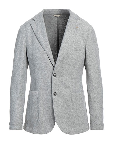 AT.P.CO Blazer Light grey 54% Acrylic, 24% Virgin Wool, 22% Polyester