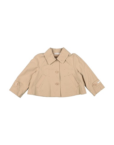 MONNALISA Jacket Beige 50% Cotton, 50% Lyocell
