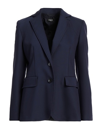 EMME by MARELLA テーラードジャケット ネイビー コットン 51% / ナイロン 45% / ポリウレタン 4%