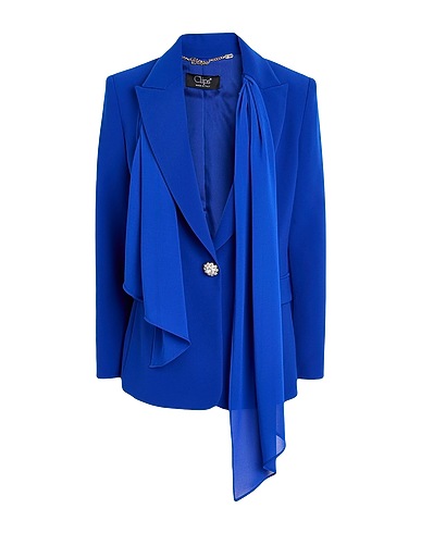 CLIPS Blazer Bright blue 91% Polyester, 9% Elastane