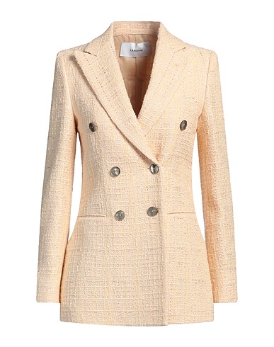 LARDINI Blazer Cream 76% Cotton, 13% Polyamide, 11% Viscose