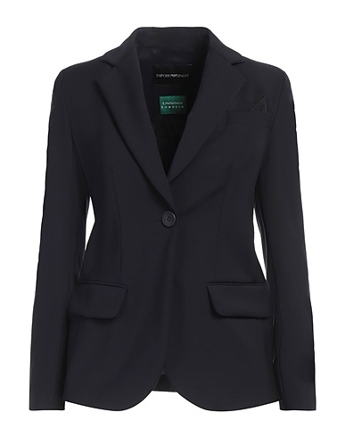 EMPORIO ARMANI Blazer Midnight blue 100% Virgin Wool