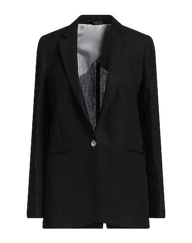 PAUL SMITH Blazer Black 100% Linen