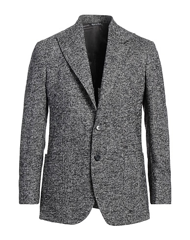 PARTHENOPE Blazer Black 82% Virgin Wool, 18% Other Fibres