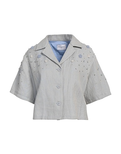 ISABELLE BLANCHE Paris Blazer Light blue 100% Linen