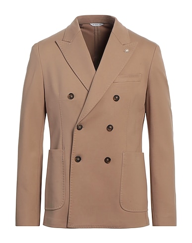 MANUEL RITZ Blazer Sand 63% Viscose, 32% Polyamide, 5% Elastane