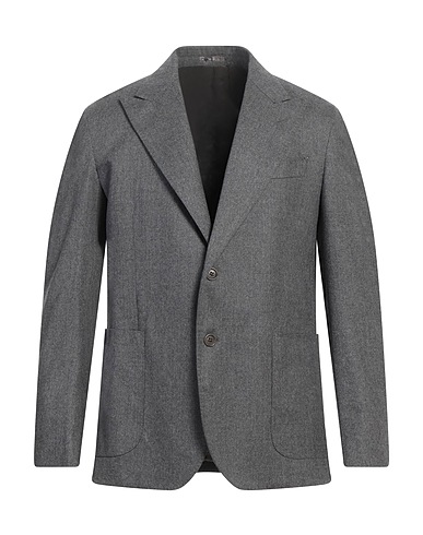 PARTHENOPE Blazer Grey 100% Virgin Wool