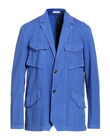 BOGLIOLI Blazer BLU CHIARO 54% Cotton, 44% Linen, 2% Elastane