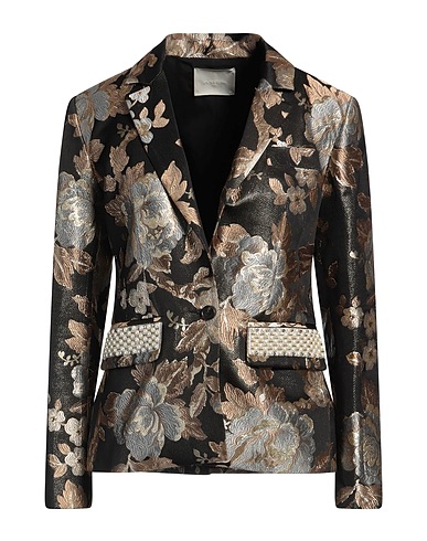 AMEN Blazer Charcoal 65% Acetate, 35% Polyester