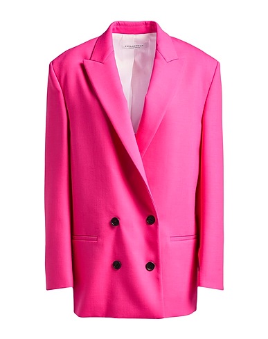 PHILOSOPHY di LORENZO SERAFINI Blazer Magenta 51% Viscose, 49% Cotton