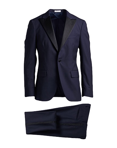 BOGLIOLI Suits Midnight blue 100% Virgin Wool
