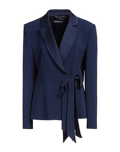 ALBERTA FERRETTI Blazer Navy 67% Acetate, 33% Viscose