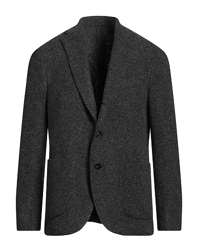 LARDINI Blazer Charcoal 55% Wool, 45% Acrylic