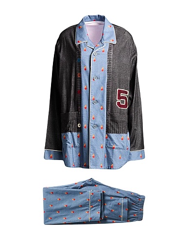 UNDERCOVER Outfit Slate blue 70% Rayon, 30% Cotton