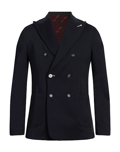 BERNA Blazer Blu notte 63% Cotone, 33% Poliammide, 4% Elastan