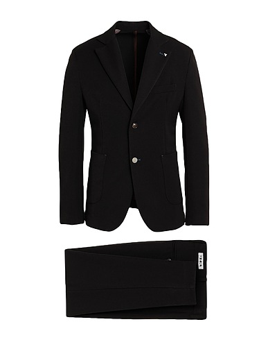 BERNA Anzüge Schwarz 63% Polyester, 32% Viskose, 5% Elastan