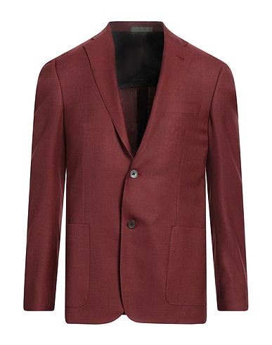 CORNELIANI Blazer Brown 78% Virgin Wool, 15% Wool, 7% Silk