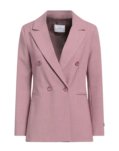 SOALLURE Blazer Mauve 69% Polyester, 27% Viscose, 4% Elastane