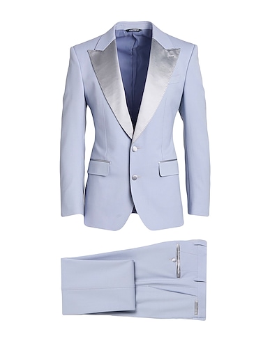 DOLCE&GABBANA Suits Lilac 87% Wool, 8% Silk, 3% Elastane, 2% Polyethylene