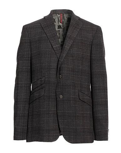 ABSEITS Blazers Dunkelbraun 86% Schurwolle, 8% Polyamid, 4% Seide, 2% Leinen