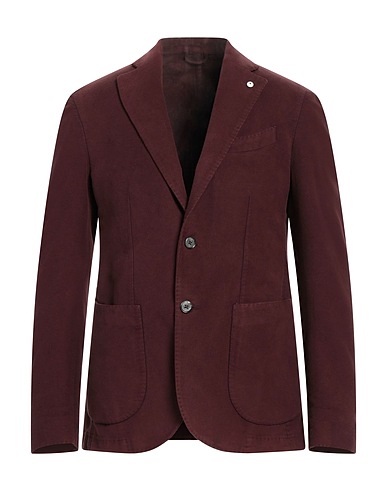 L.B.M. 1911 Blazer Burgundy 100% Cotton