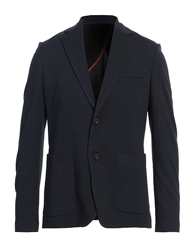 MARKUP Blazer Midnight blue 57% Cotton, 38% Nylon, 5% Elastane