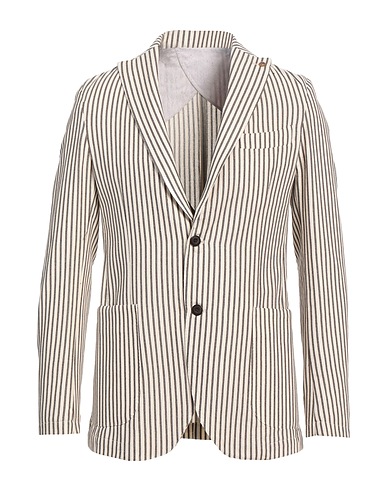 BARBATI Blazer Dark brown 75% Cotton, 25% Polyester
