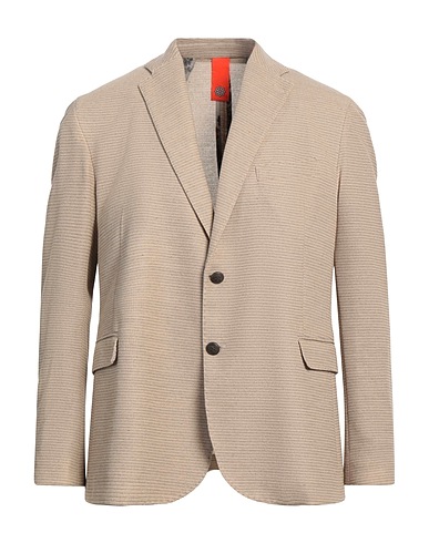 BHARNABA Blazer Beige 64% Polyester, 36% Cotton