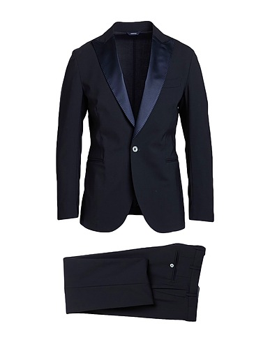 TOMBOLINI Suits Navy blue 98% Virgin Wool, 2% Elastane