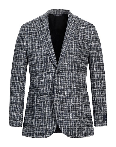 TOMBOLINI Blazer Navy blue 86% Virgin Wool, 14% Polyester