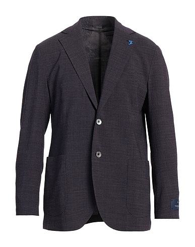 TOMBOLINI Blazer Plum 76% Virgin Wool, 23% Polyester, 1% Elastane