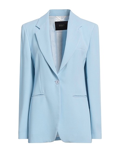 SEVENTY VENEZIA Blazer Sky blue 100% Viscose