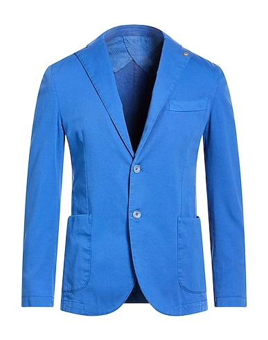 BARBATI Blazer BLU 98% Cotton, 2% Elastane