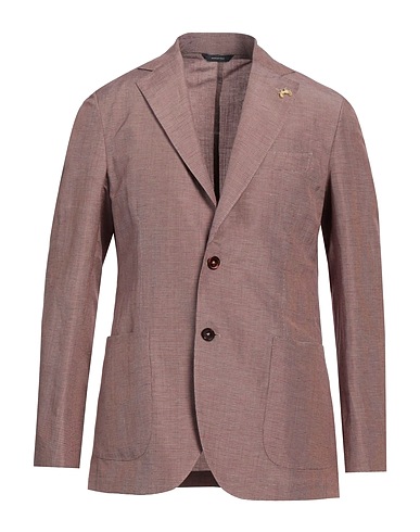 TOMBOLINI Blazer Red 59% Linen, 41% Silk
