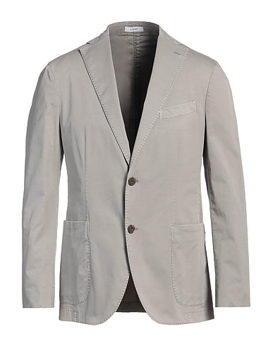 BOGLIOLI Blazer Grey 96% Cotton, 4% Elastane